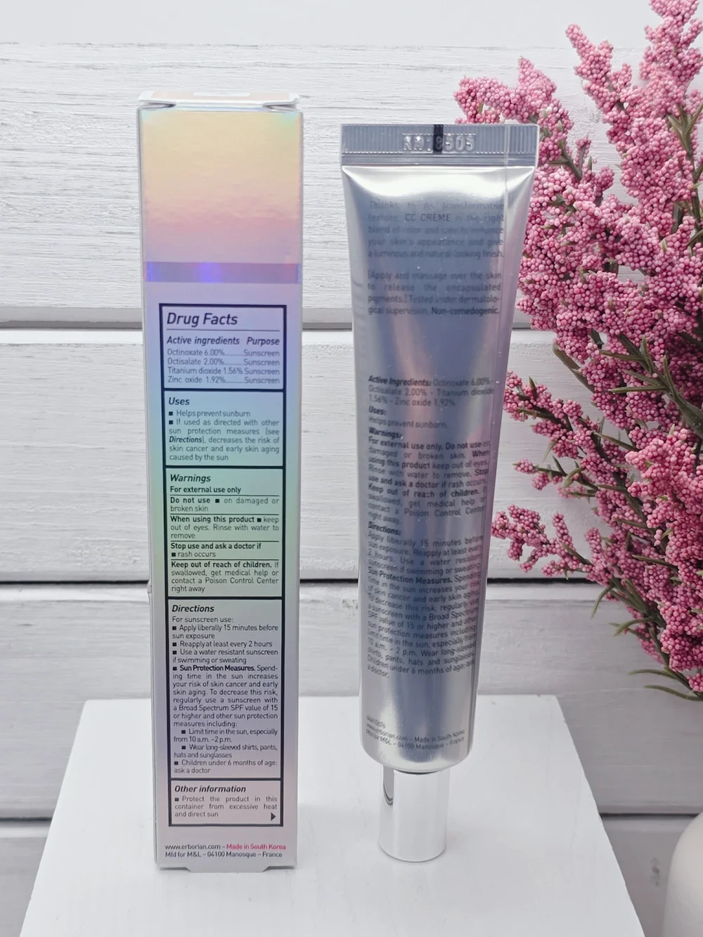 Erborian CC Crème Color-Correcting Cream - Medium